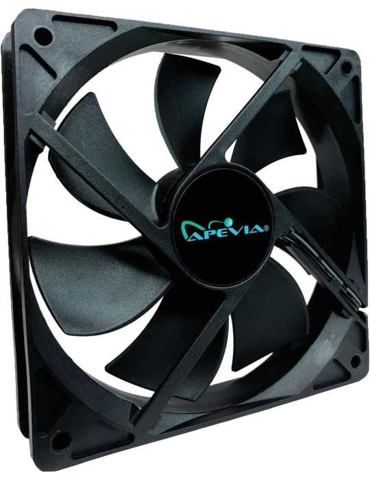 Apevia CF12S-BK Ventilador Caja 120mm Negro