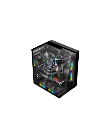 GABINETE NEXUS TECH PROSPECT (MICRO ATX) 4 VENTILADORES INCLUIDOS